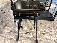 Mobiele houten schrijftafel met lade - afbeelding 7 van  8
