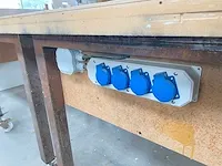 Mobiele houten werkbank - afbeelding 3 van  7