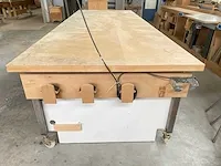 Mobiele houten werkbank - afbeelding 6 van  7
