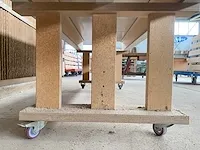 Mobiele houten werkbank - afbeelding 3 van  3