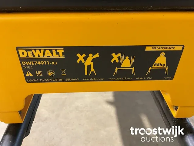 Mobiele inklapbare zaagtafel - afbeelding 8 van  9