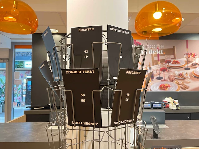 Mobiele kaartendisplay carrousel - afbeelding 2 van  4