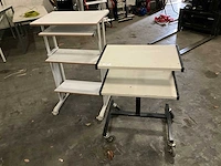 Mobiele kantoortrolley (2x) - afbeelding 1 van  4