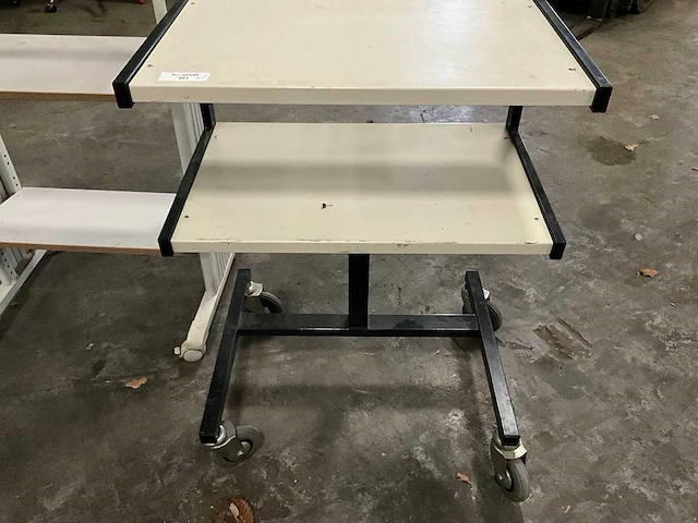 Mobiele kantoortrolley (2x) - afbeelding 2 van  4
