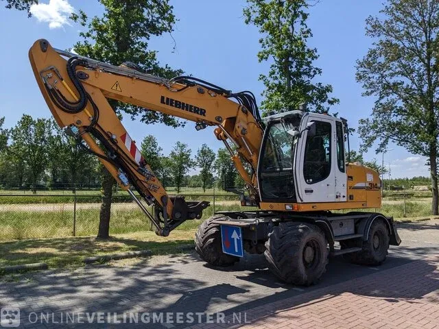 Mobiele kraan liebherr, a314 litronic, bouwjaar 2011 - afbeelding 1 van  44