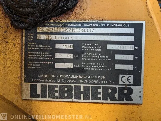 Mobiele kraan liebherr, a314 litronic, bouwjaar 2011 - afbeelding 16 van  44