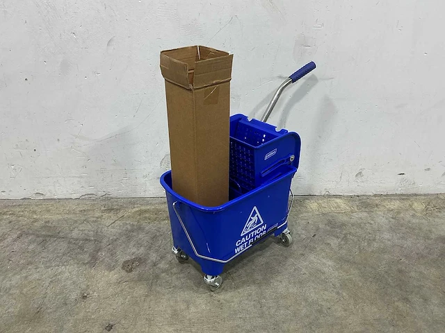 Mobiele mopemmer met mop (5x) - afbeelding 1 van  4