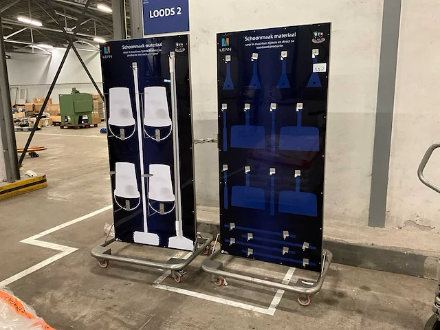 Mobiele opslagruimte (2x) - afbeelding 1 van  3