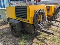 Mobiele perslucht compressor kaeser, m46e