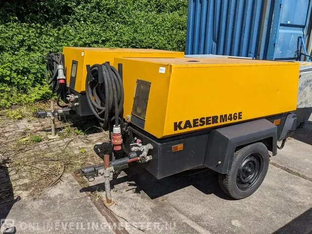 Mobiele perslucht compressor kaeser, m46e - afbeelding 1 van  13