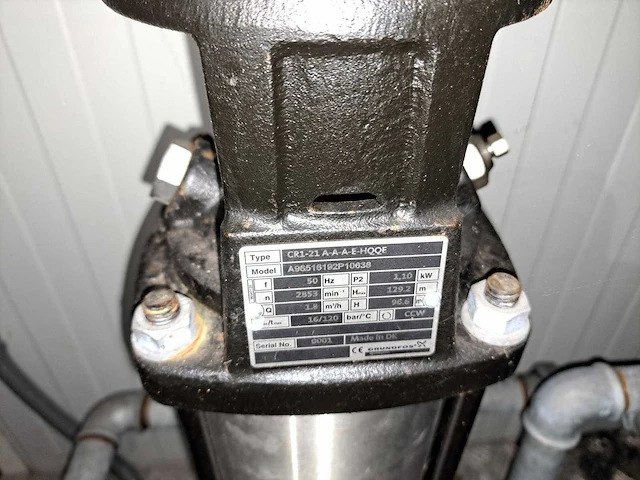 Mobiele pompkamer met sprinklerinstallatie - waterpomp - afbeelding 17 van  34