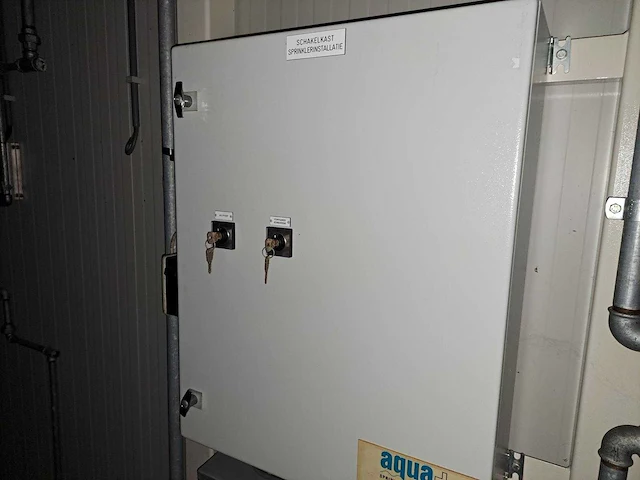 Mobiele pompkamer met sprinklerinstallatie - waterpomp - afbeelding 22 van  34