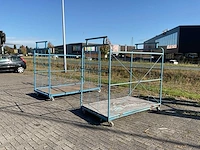 Mobiele rek (2x) - afbeelding 1 van  6