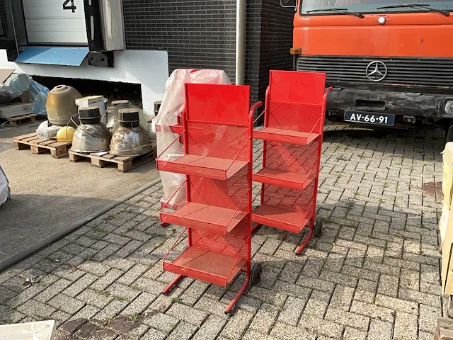 Mobiele rek (3x) - afbeelding 1 van  6