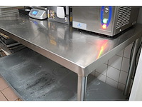 Mobiele rvs-stalen werktafel - afbeelding 3 van  3