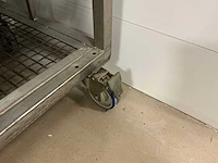 Mobiele rvs werktafel - afbeelding 3 van  3