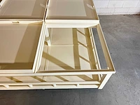 Mobiele salontafel met vier dienbladen - afbeelding 6 van  8