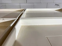 Mobiele salontafel met vier dienbladen - afbeelding 7 van  8