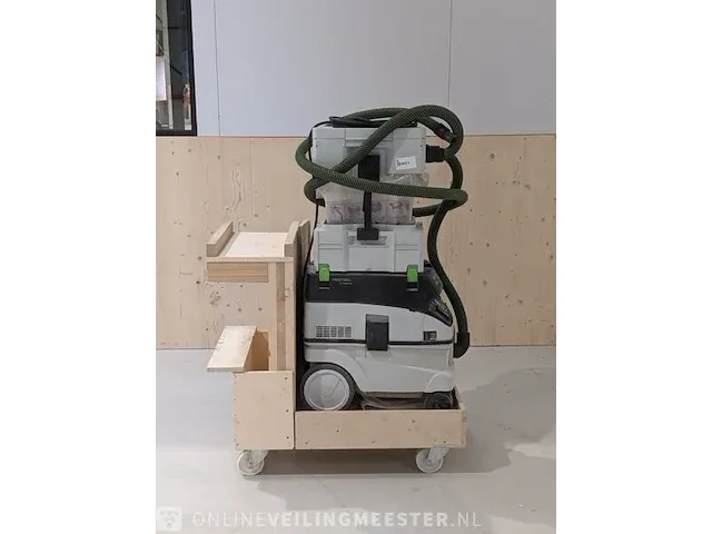 Mobiele stofafzuiger voorzien van voorafscheider festool, ctm 26 e ac, cleantec ct-fa 20, bouwjaar 2022 - afbeelding 5 van  15