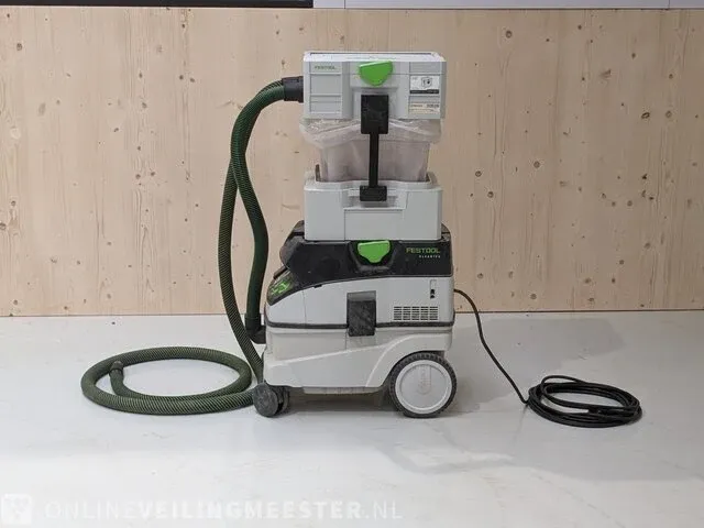 Mobiele stofafzuiger voorzien van voorafscheider festool, ctm 26 e ac, cleantec ct-fa 20, bouwjaar 2022 - afbeelding 1 van  15