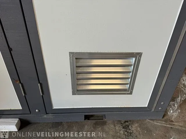Mobiele toilet unit stahlworks, wit/grijs - afbeelding 2 van  25