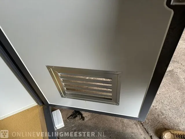 Mobiele toilet unit stahlworks, wit/grijs - afbeelding 4 van  25