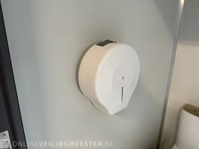 Mobiele toilet unit stahlworks, wit/grijs - afbeelding 8 van  25