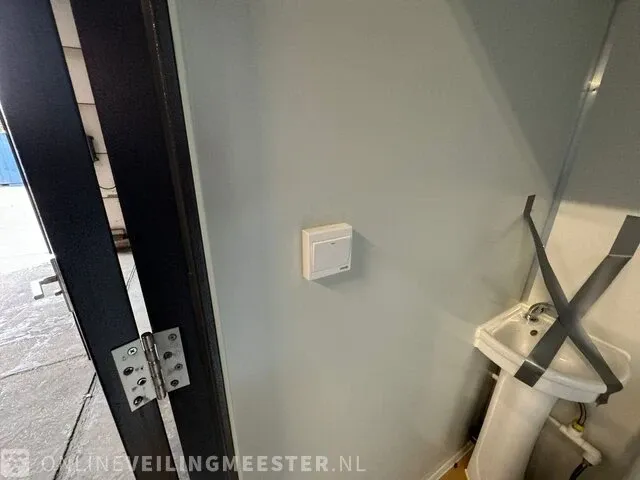 Mobiele toilet unit stahlworks, wit/grijs - afbeelding 14 van  25