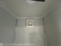 Mobiele toilet unit stahlworks, wit/grijs - afbeelding 15 van  25
