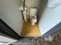 Mobiele toilet unit stahlworks, wit/grijs - afbeelding 19 van  25