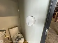 Mobiele toilet unit stahlworks, wit/grijs - afbeelding 20 van  25