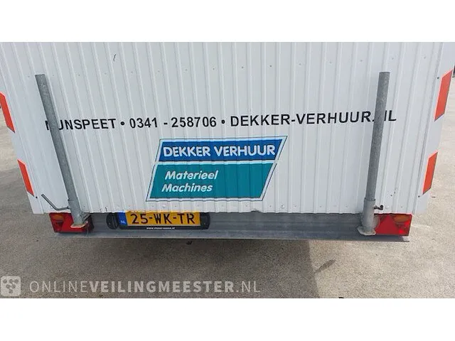 Mobiele toiletwagen knauss, bw 3,5, bouwjaar 2015 - afbeelding 16 van  24