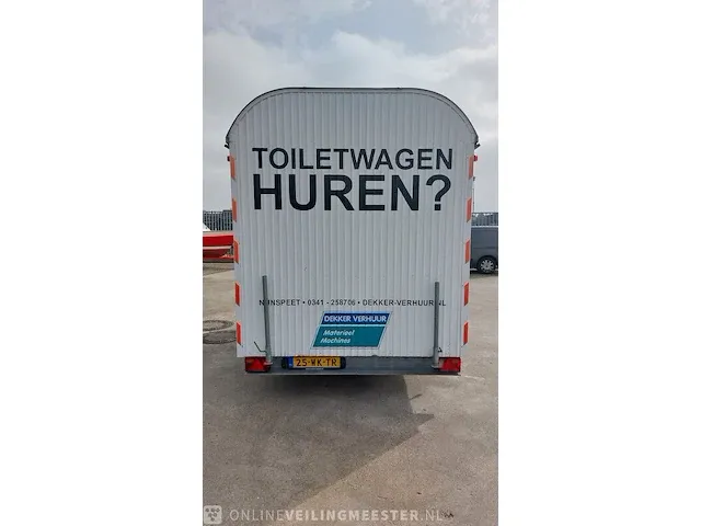 Mobiele toiletwagen knauss, bw 3,5, bouwjaar 2015 - afbeelding 20 van  24