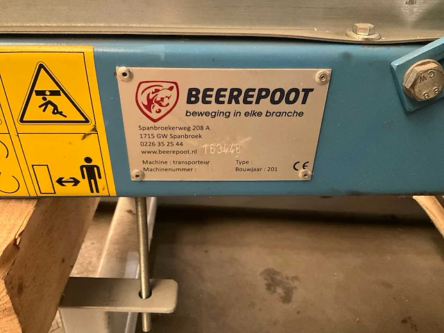 Mobiele transportband 250mm lengte: 4,20 meter - afbeelding 5 van  8