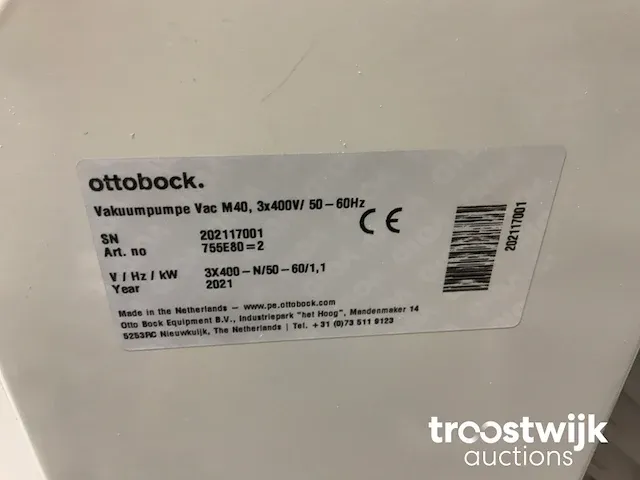 Mobiele vacuümpomp - afbeelding 7 van  8