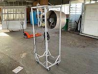 Mobiele ventilator op frame - afbeelding 4 van  9