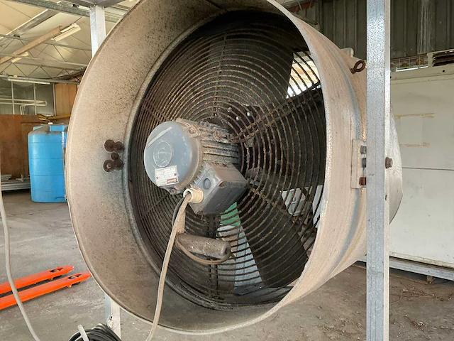 Mobiele ventilator op frame - afbeelding 8 van  9