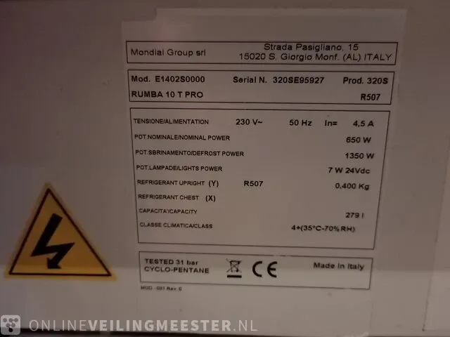 Mobiele vrieskist rumba, 10 t pro - afbeelding 2 van  10