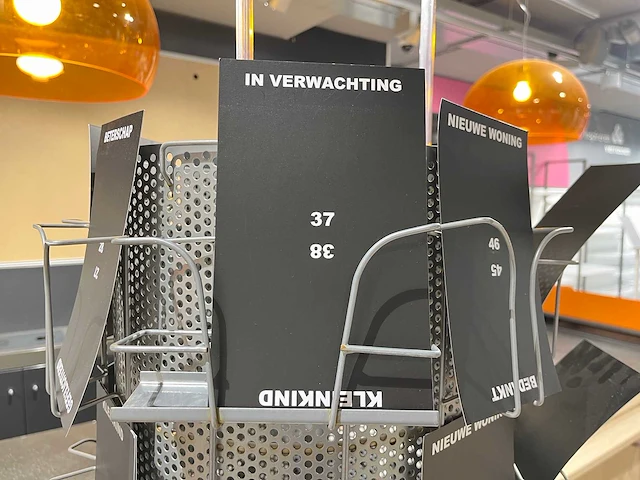 Mobiele wenskaarten display carrousel - afbeelding 3 van  7
