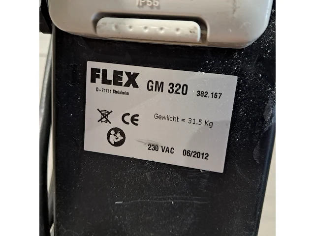 Mobiele werkplaats flex powertools, gm320, bouwjaar 2020, voor wand-/plafondschuurmachine 11222 - afbeelding 7 van  7