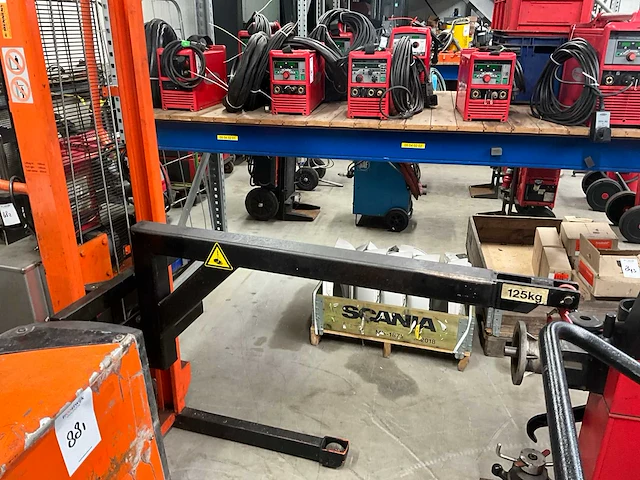 Mobiele werkplaatskraan - afbeelding 5 van  8