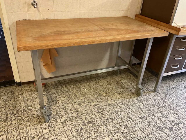 Mobiele werktafel 150 cm - afbeelding 1 van  5