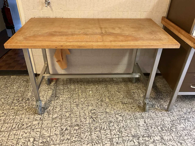 Mobiele werktafel 150 cm - afbeelding 2 van  5
