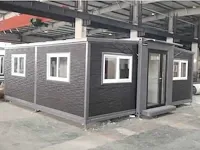 Mobiele woonunit / tiny house met twee slaapkamers en keuken 36m2