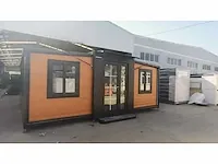 Mobiele woonunit / tiny house met twee slaapkamers en keuken 36m2