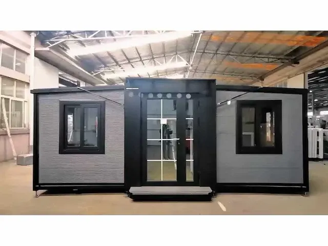 Mobiele woonunit / tiny house met twee slaapkamers en keuken 36m2 - afbeelding 1 van  56