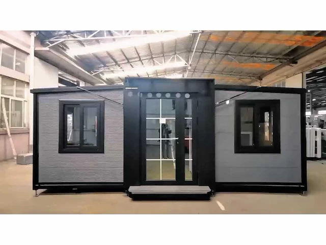 Mobiele woonunit / tiny house met twee slaapkamers en keuken 36m2 - afbeelding 1 van  56