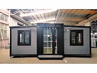 Mobiele woonunit / tiny house met twee slaapkamers en keuken 36m2
