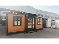 Mobiele woonunit / tiny house met twee slaapkamers en keuken 36m2