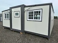 Mobiele woonunit / tiny house met twee slaapkamers en keuken - afbeelding 3 van  68